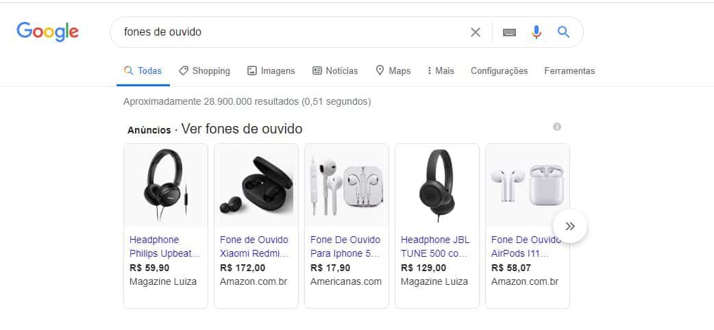 ferramentas do google