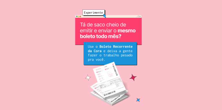 boleto recorrente da cora