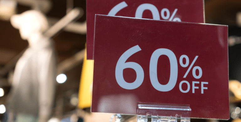 como dar desconto em porcentagem